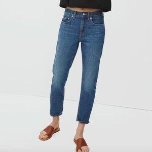 Everlane The Super Soft Relaxed Jean Womens 28 Medium Indigo Blue Denim